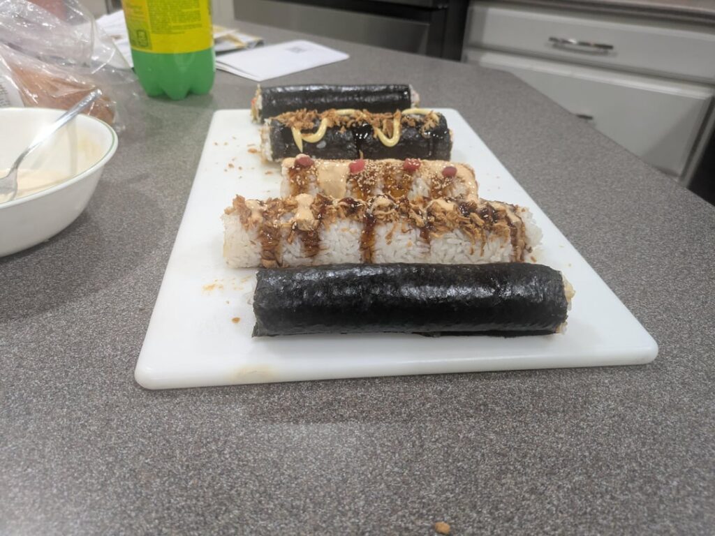 My Father's New Year's Resolution Was to Make Sushi. He Finally Completed His Task (With a Bit of Help From Mother)