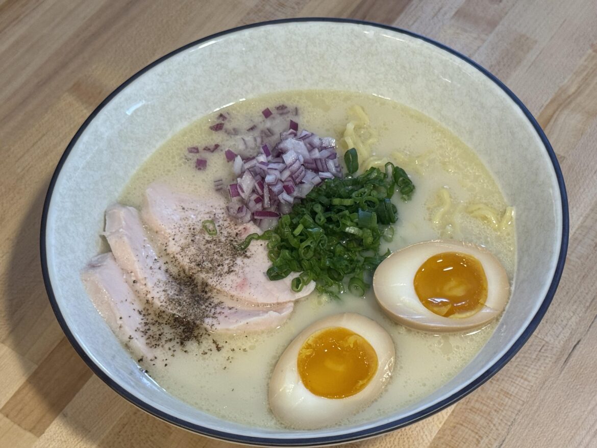 Leftover turkey paitan