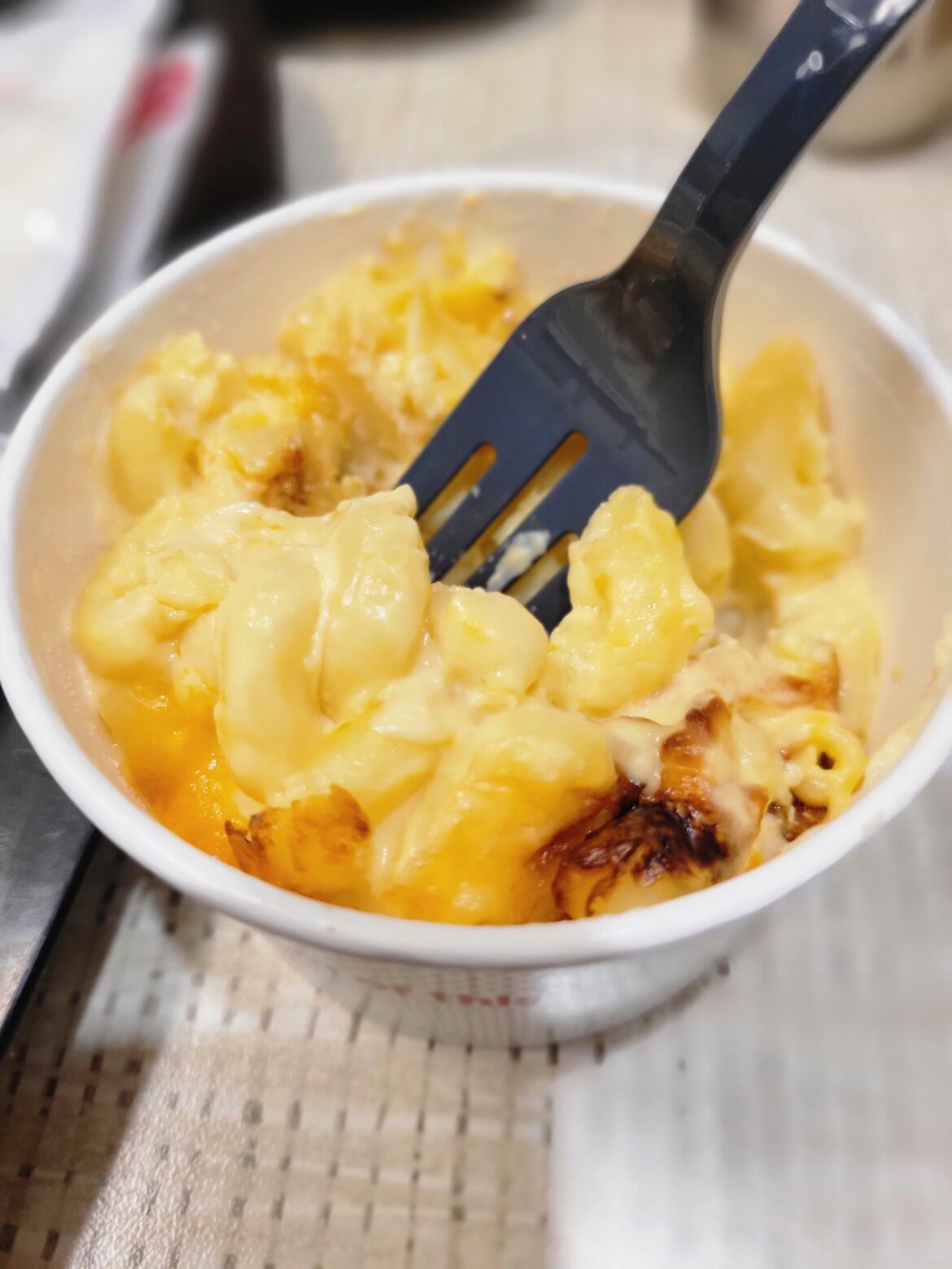 Mac and Cheese side.