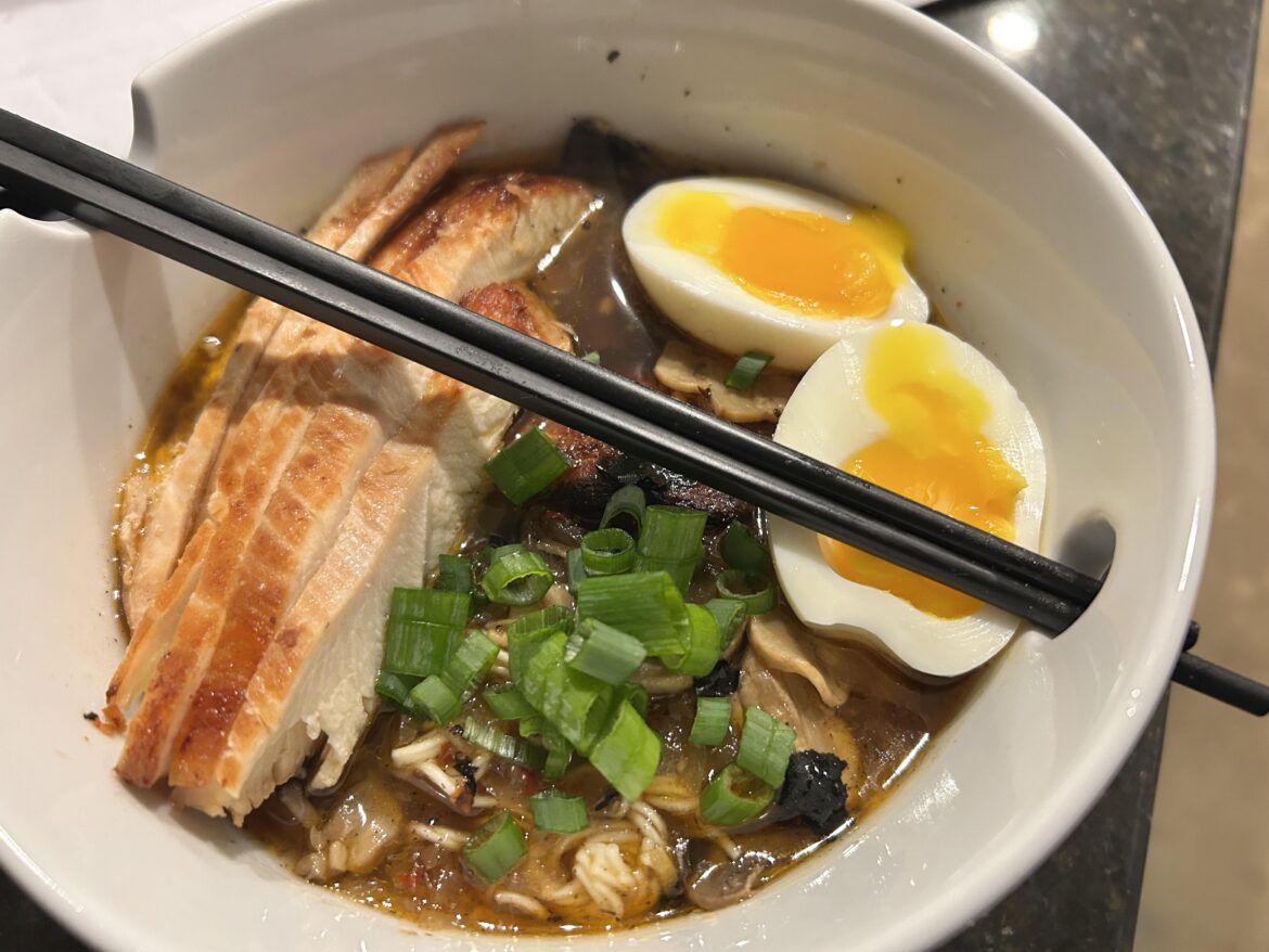 Elk bone tonkotsu