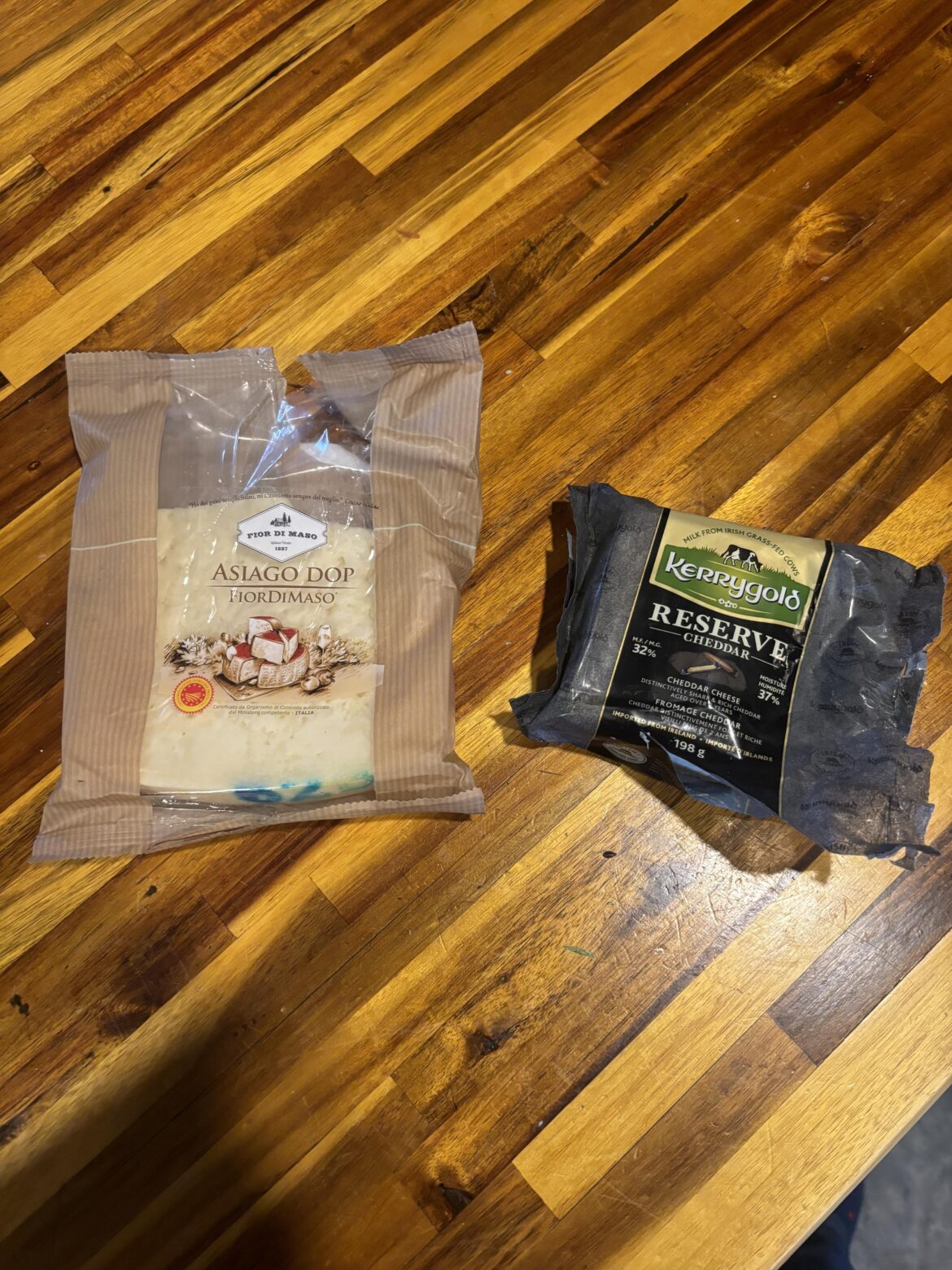 Tried Kerrygold for the first time. I get the hype. Also tried this other cheese and it was good too.