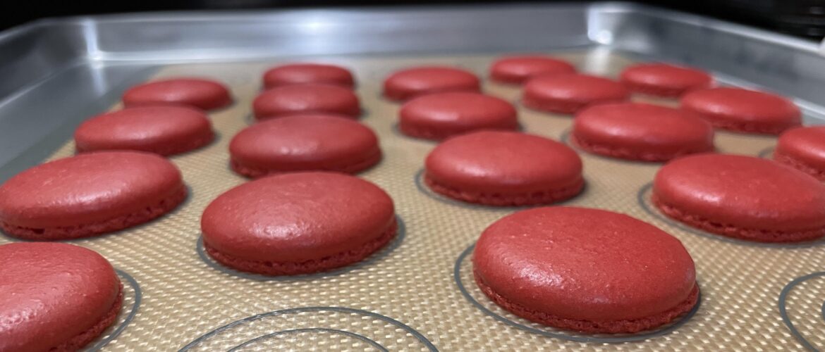 Made macarons for the first time in a year!