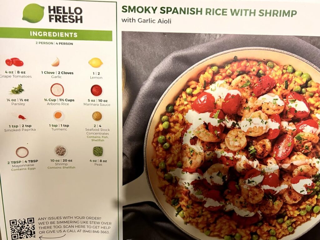 Smoky Spanish Rice with Shrimp 10/10