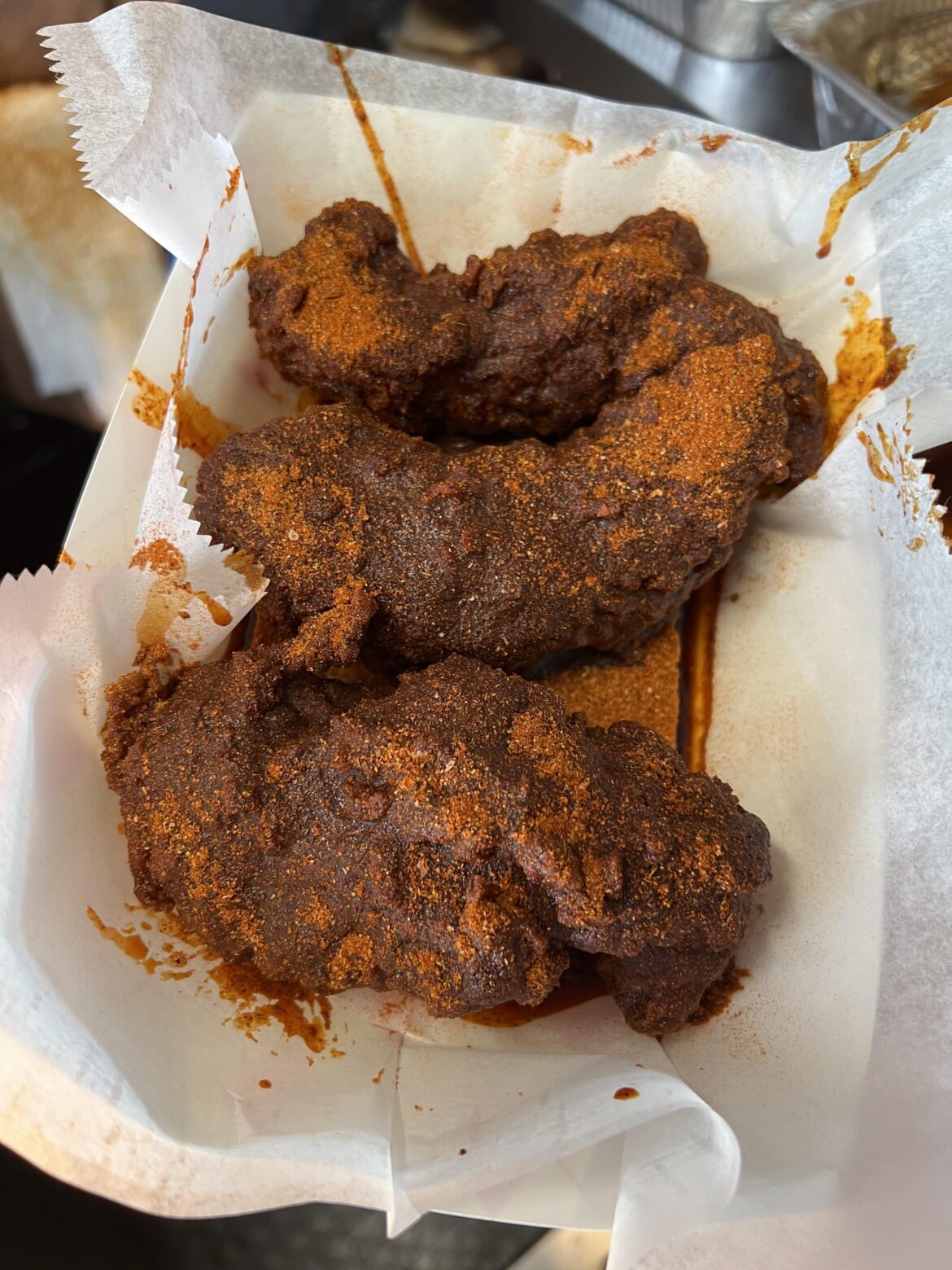 Level 10 chicken from Brave Idiot. Devastating