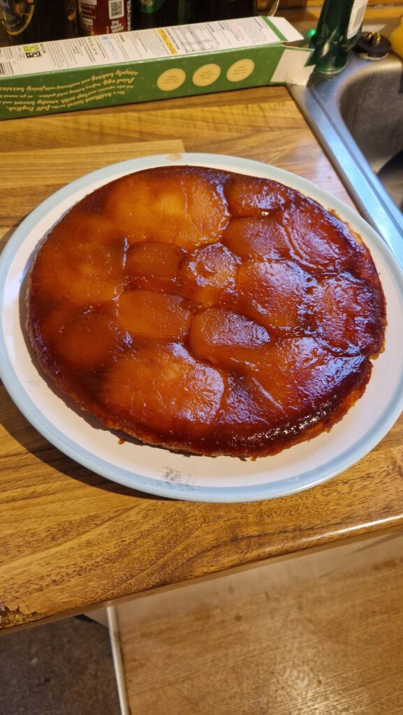 My first attempt at a Tarte Tatin