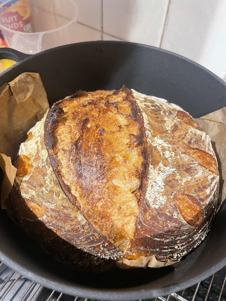 Is it just me or that first look at sourdough under the lid is pure magic?