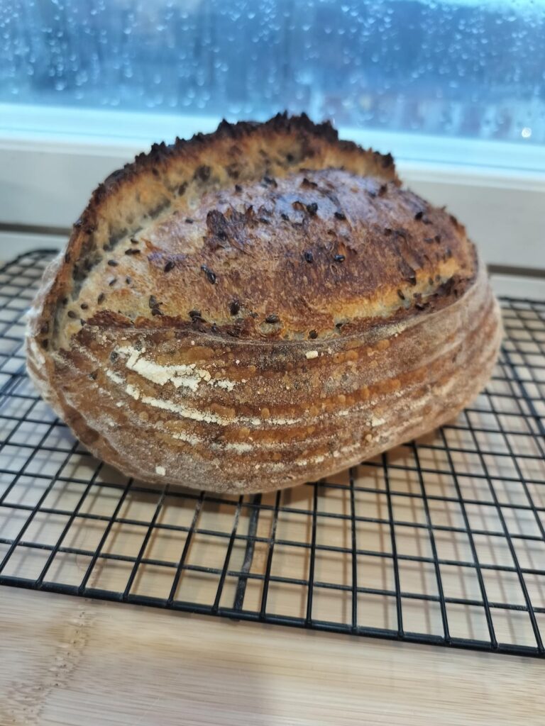 Visually best looking best looking loaf ive done in long time.