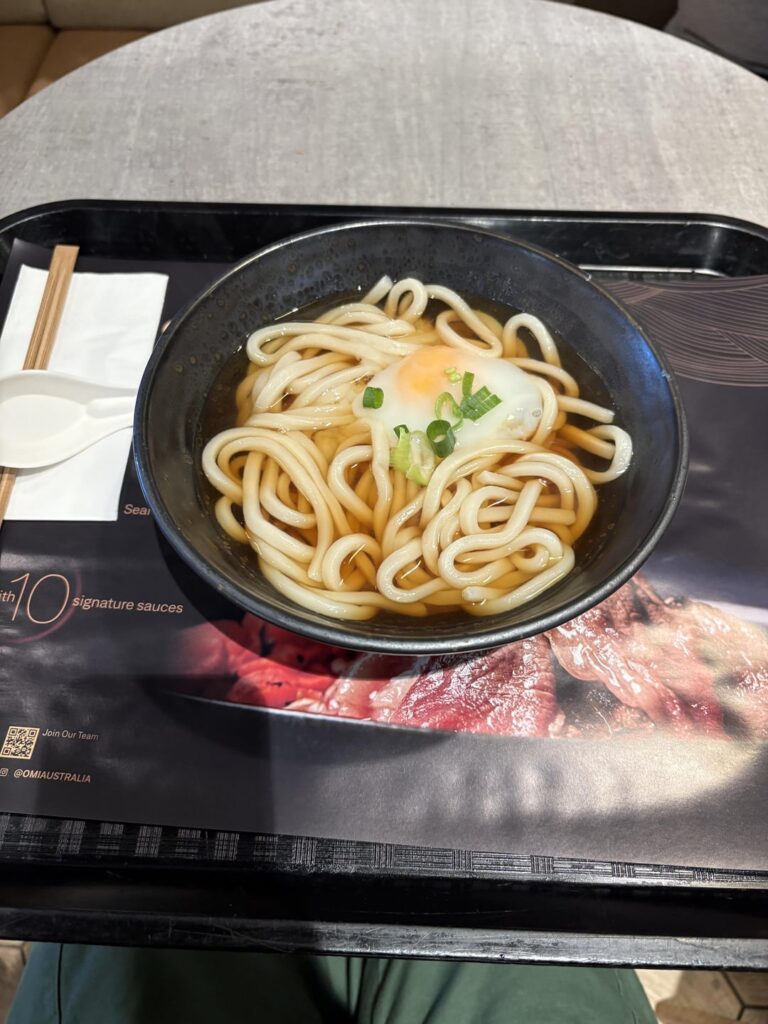 Udon and an egg, How many cals is this?