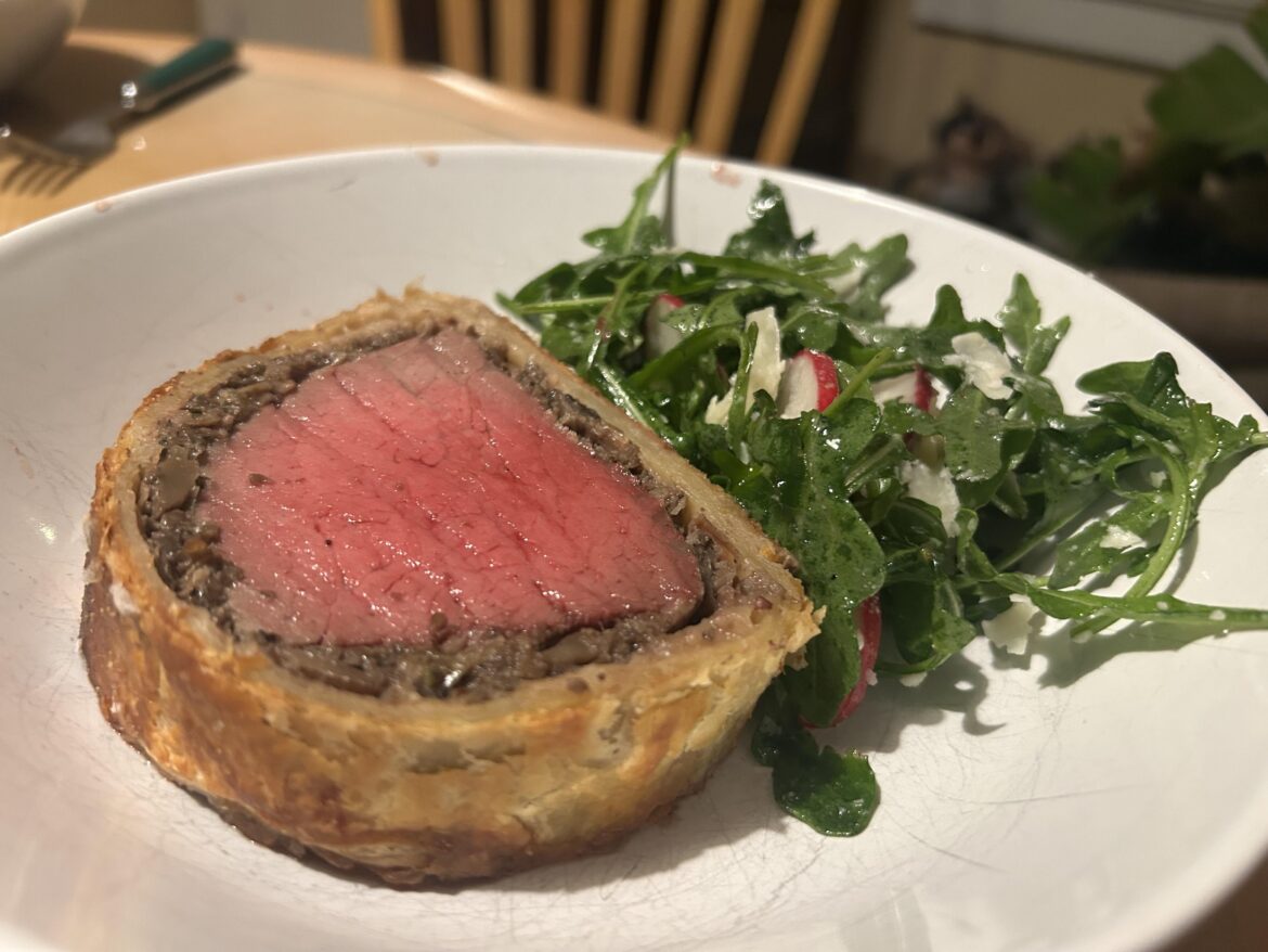 Second ever Wellington using most of the SE recipe!