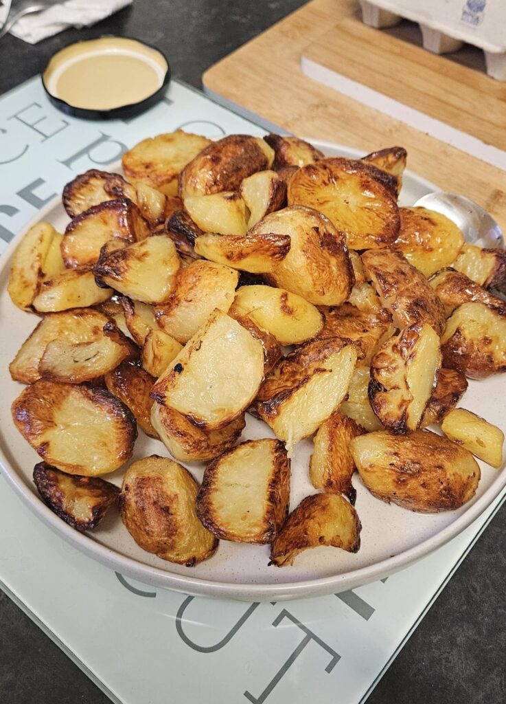 Goose fat roast potatoes 🤗