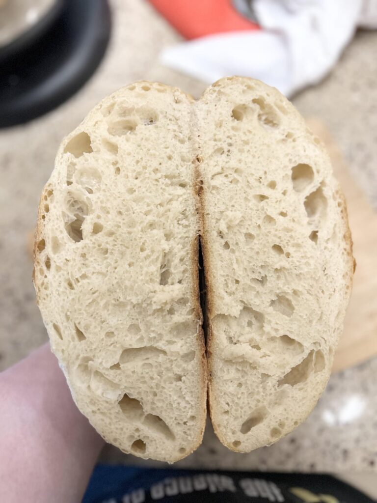 I’m the girl that was straight panicking about making a bunch of loaves for gifts the other day. Well, here’s the first batch and they came out great!