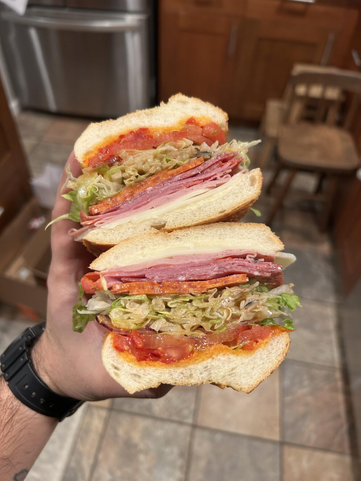 Just an Italian at home