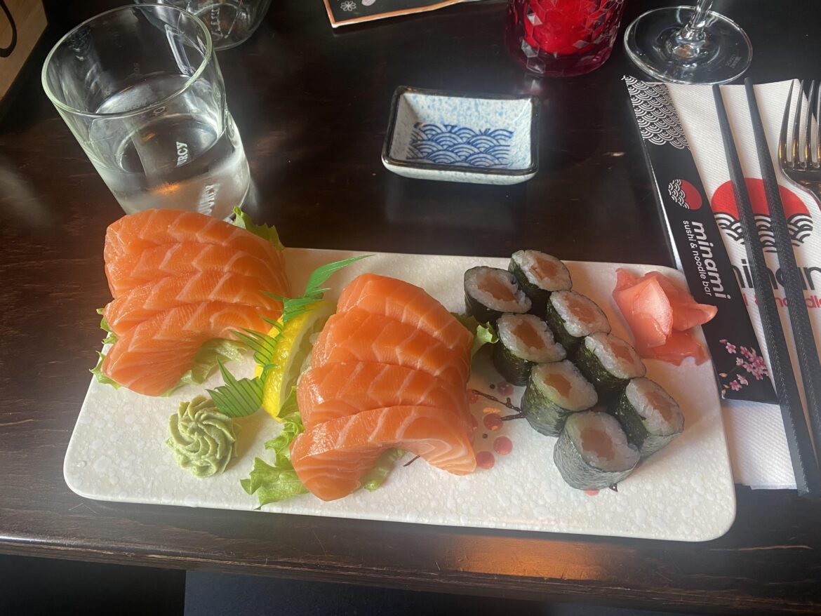 Getting my salmon fix