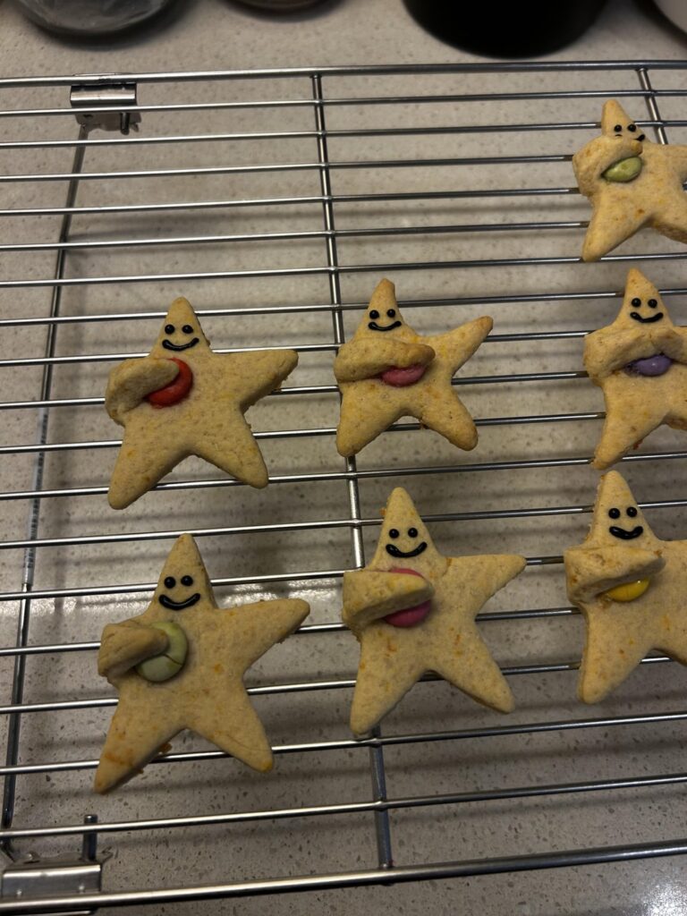 My attempt at Christmas cookies