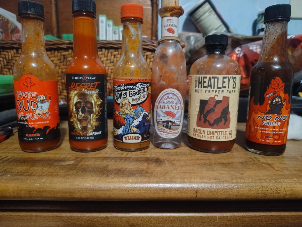 My Personal Hot Sauce Lineup My Personal Hot Sauce Lineup