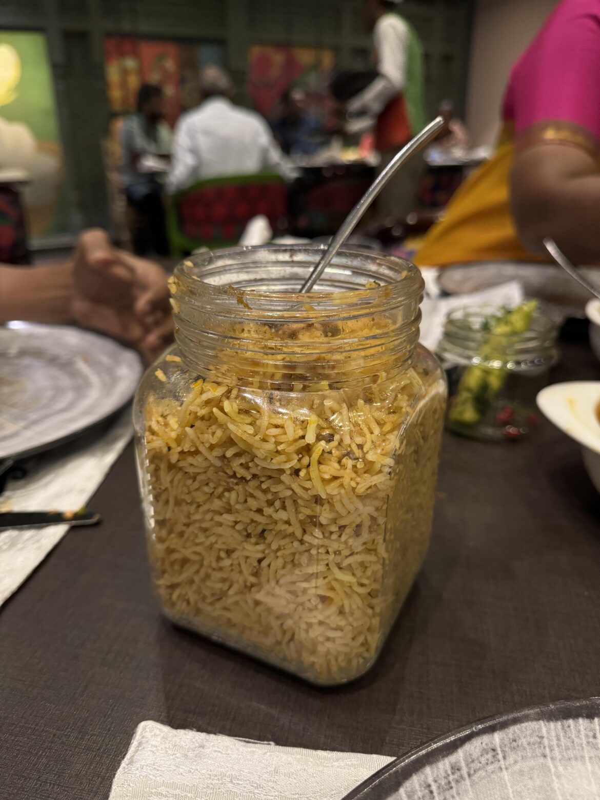 Biryani in a jar