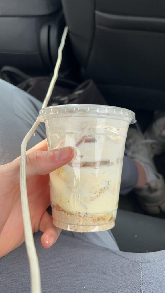 Cheesecake cup calories estimate