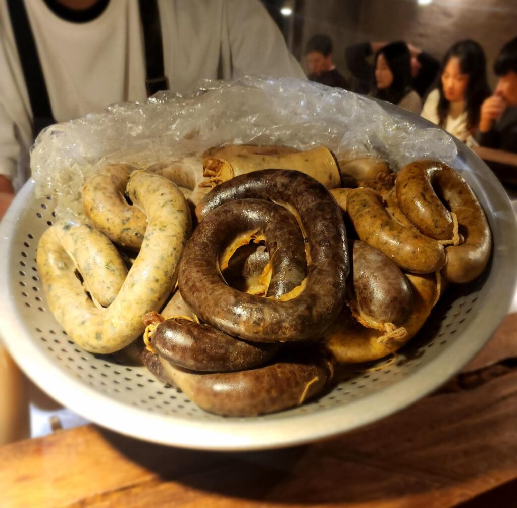 North Korean style sundae course meal at 리북방 with Chef 최지형