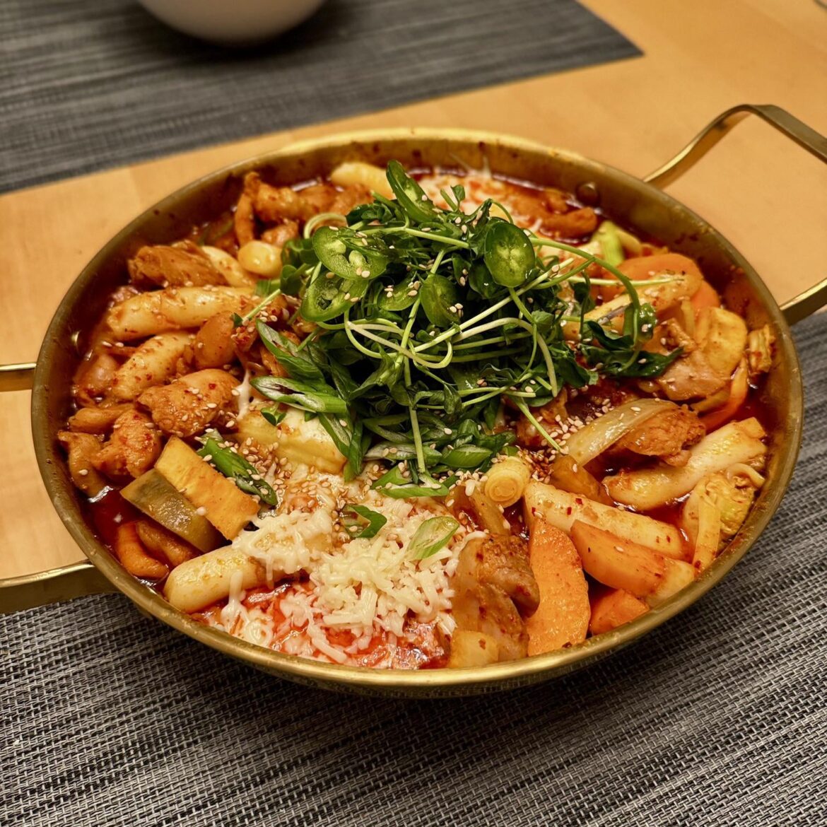 Cheese dakgalbi
