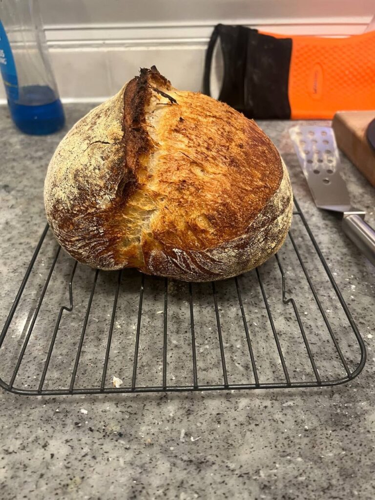 My 4th loaf - thoughts?