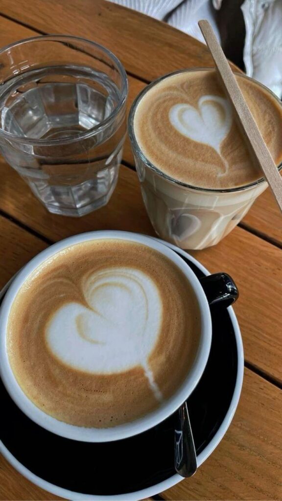 My daily coffee from Caffeine and Culture Cafe Dubai❤