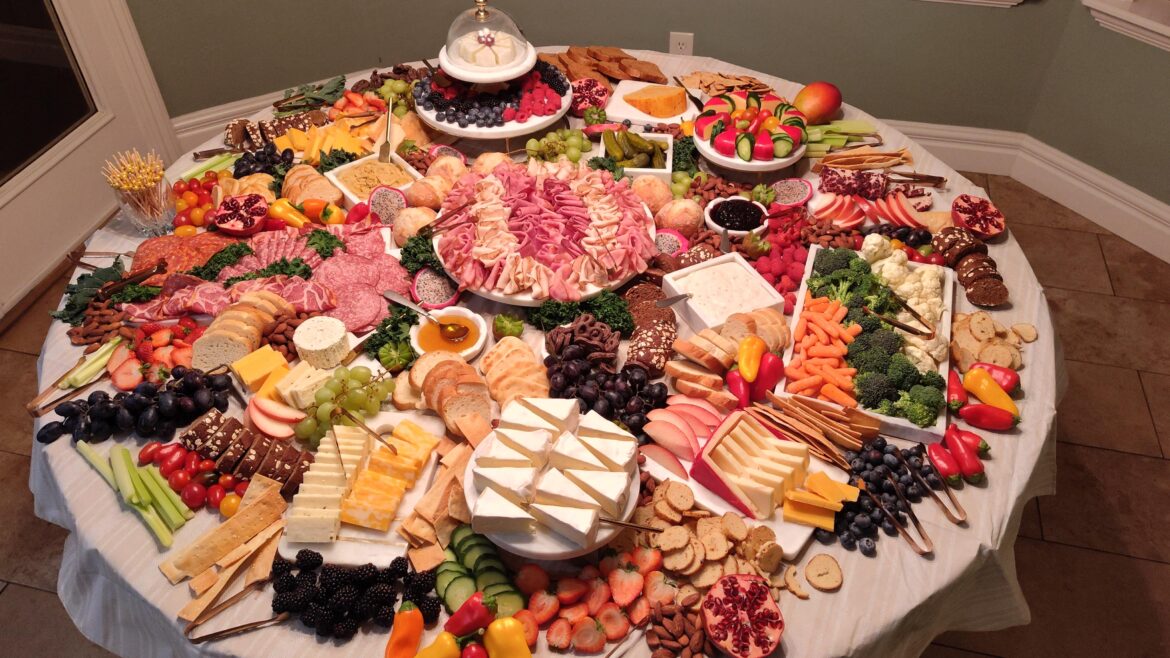 Table we did for my wife's work Christmas party