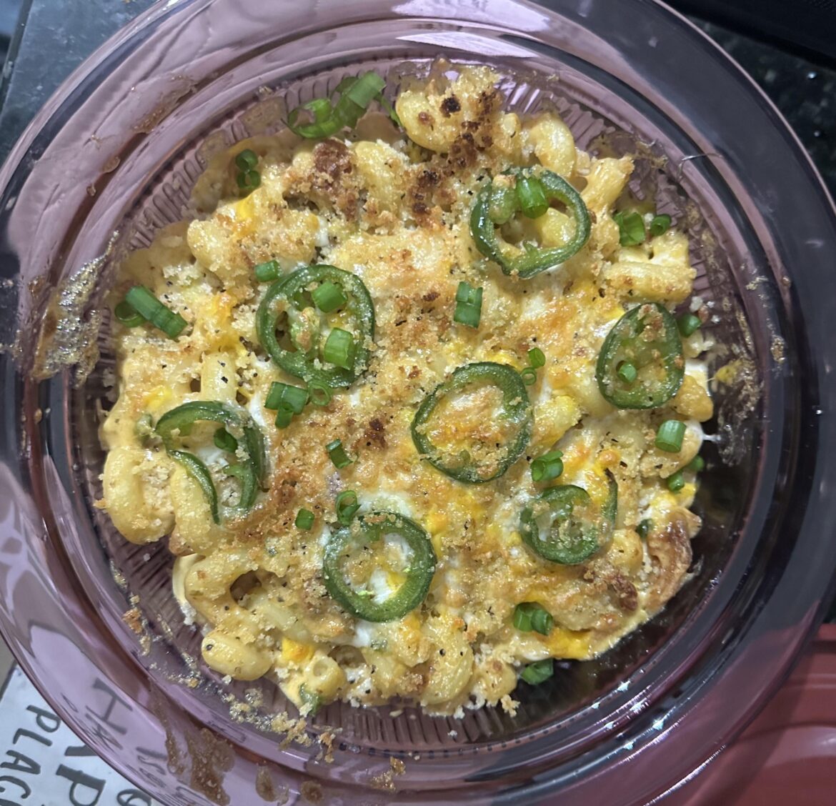 Bacon Jalapeño Mac and Cheese