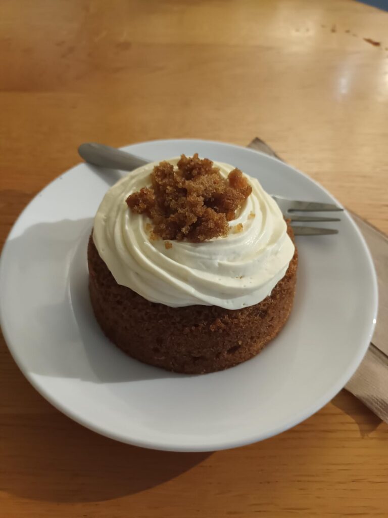 Estimate for carrot cake