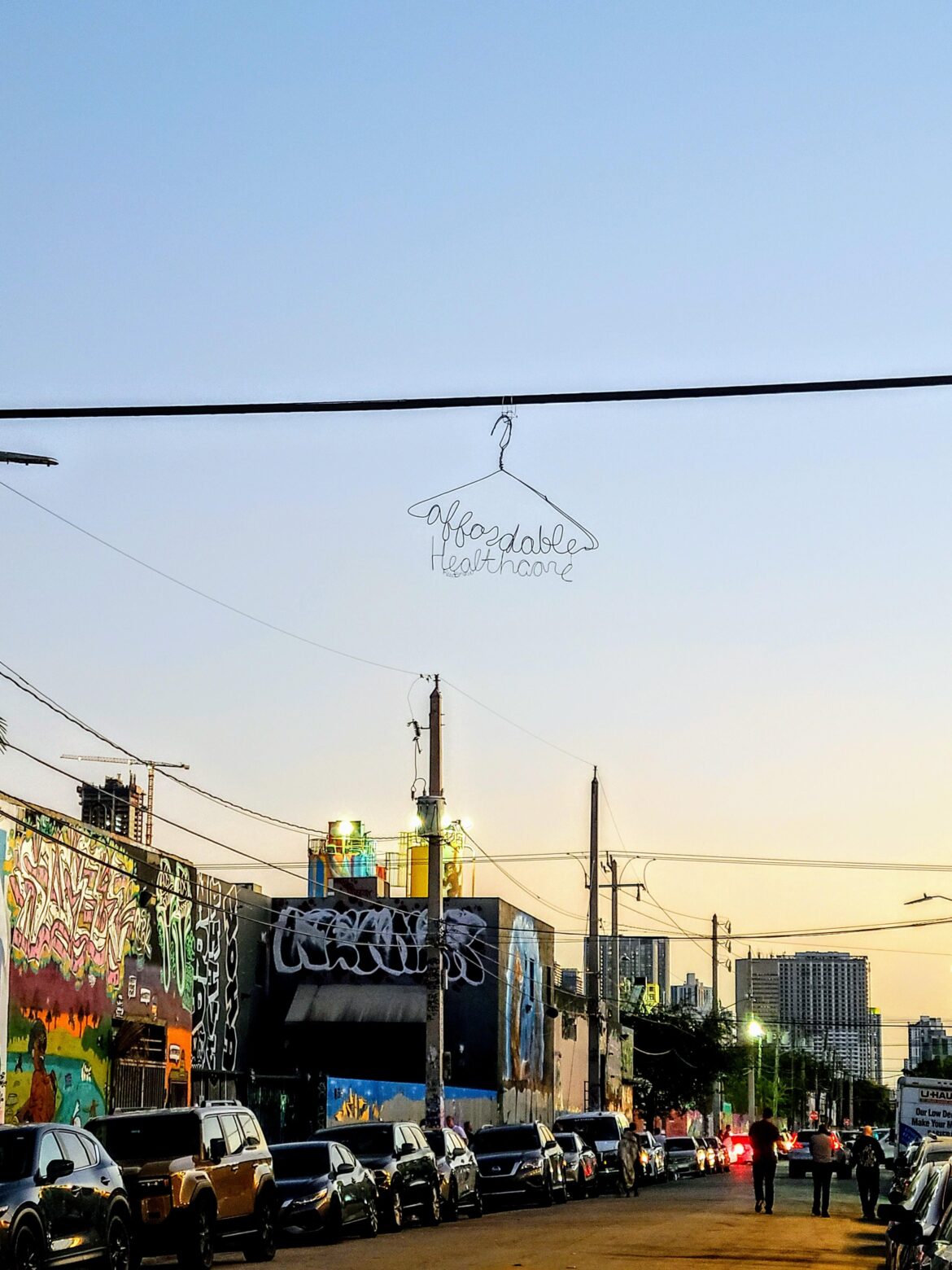 Affordable Healthcare sculpture in Miami