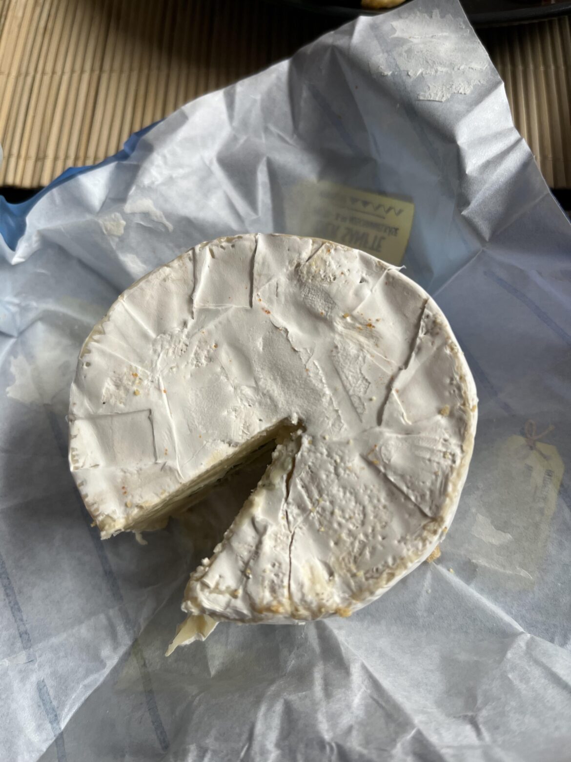 Whare these orange spots on my blue cheese?