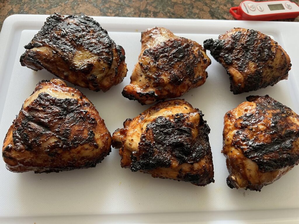 Grilled chicken & bell peppers keepin’ it simple