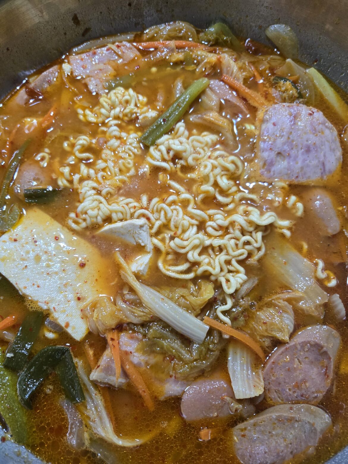 부대찌개 for tonight!