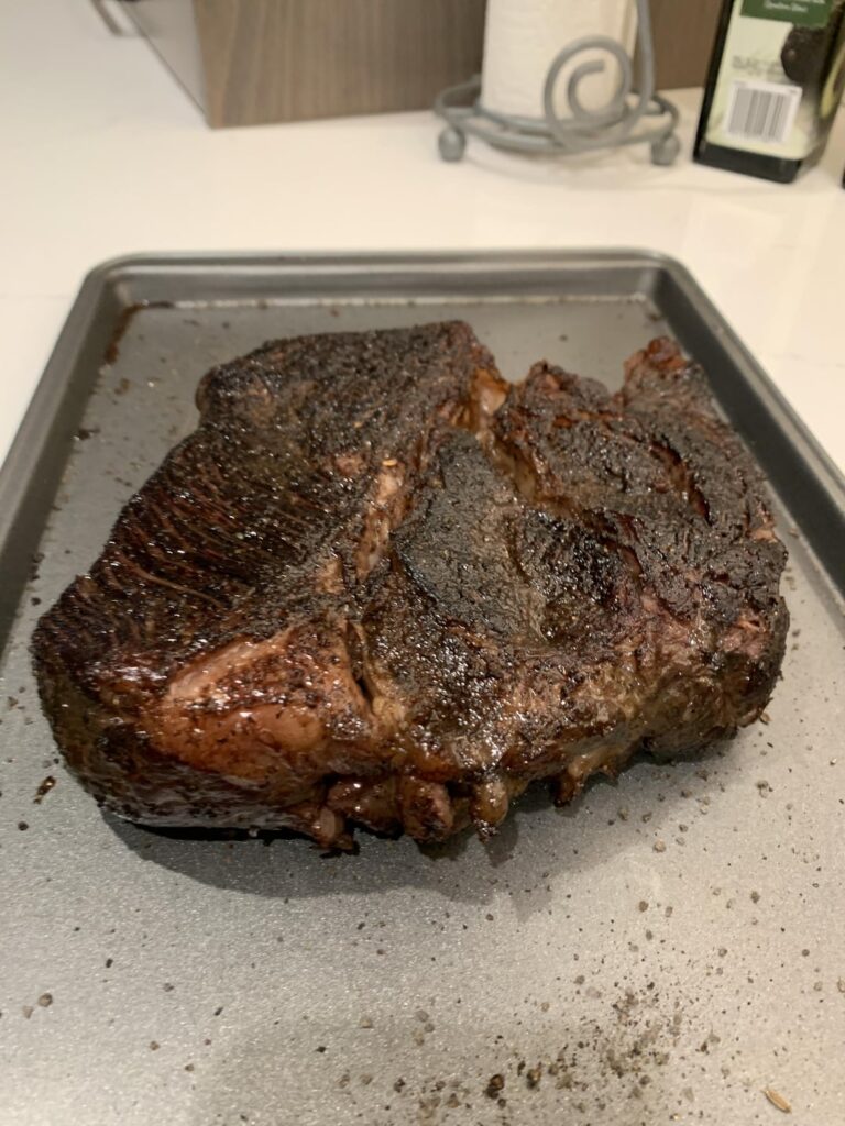 Holy cow, this chuck roast came out great.   I got a sous vide a month ago and this is definitely the best thing so far.