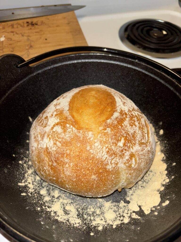 My first ever loaf - not too shabby! Any tips? I feel like it’s not as airy as I’d like
