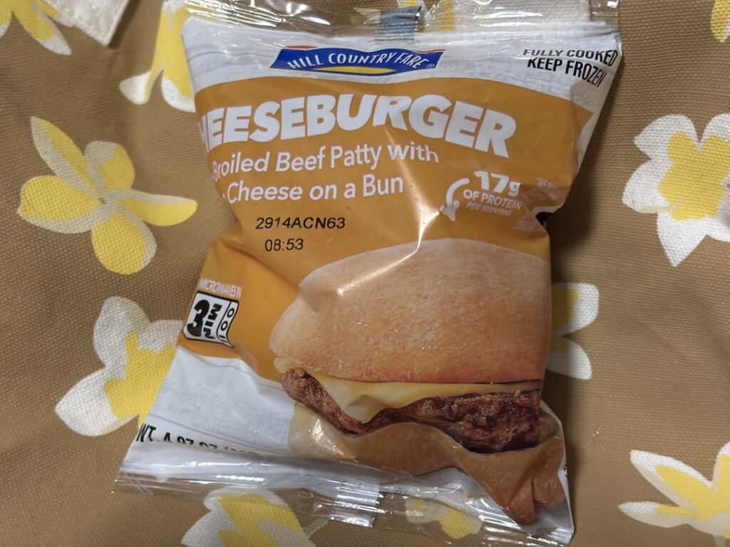 Hill Country Fare Precooked Frozen Cheeseburger: A Quick Review