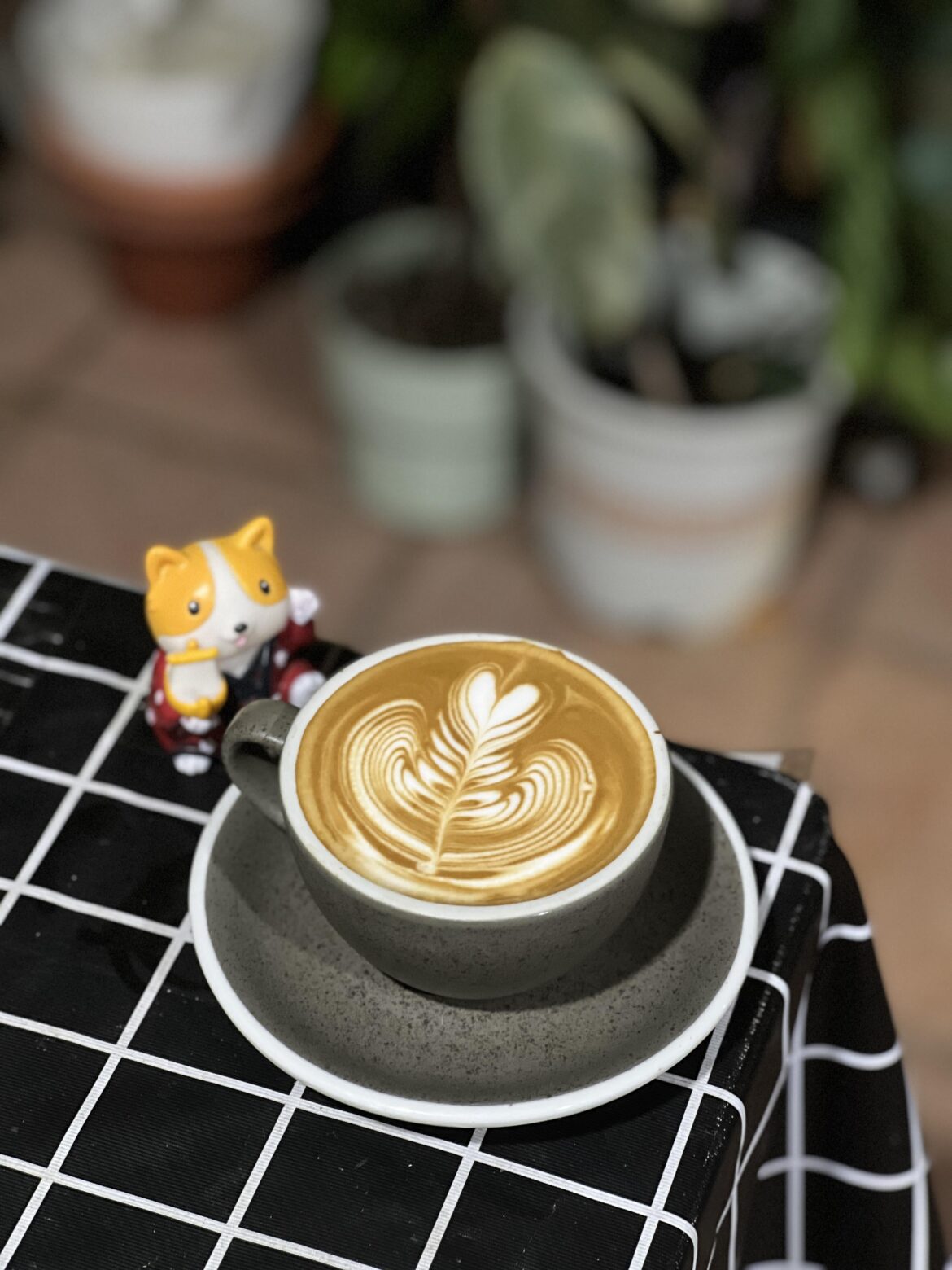 My rosetta latte art