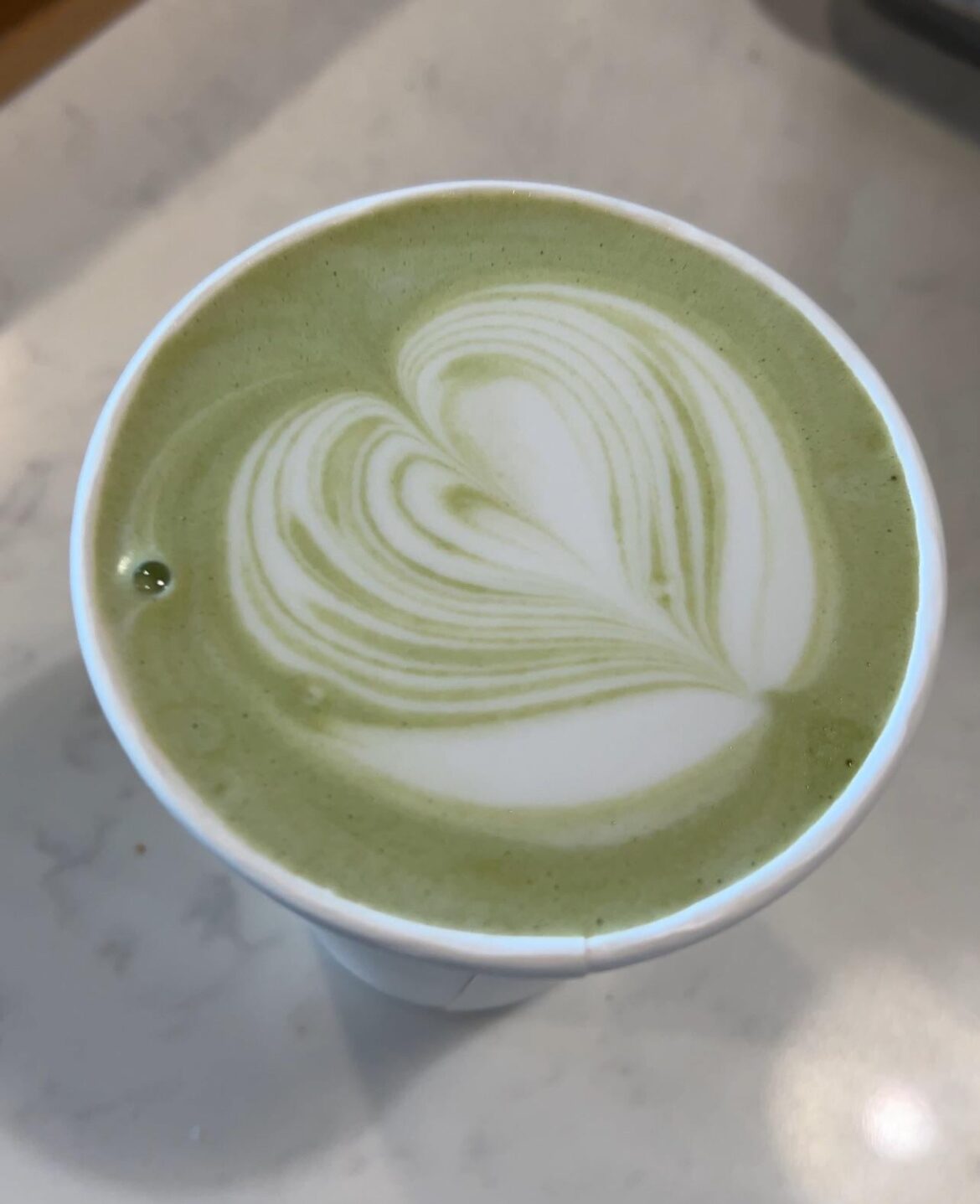 Matcha Latte from The Joint Seafood (Cafe side) Sherman Oaks - one of the best I’ve had in LA