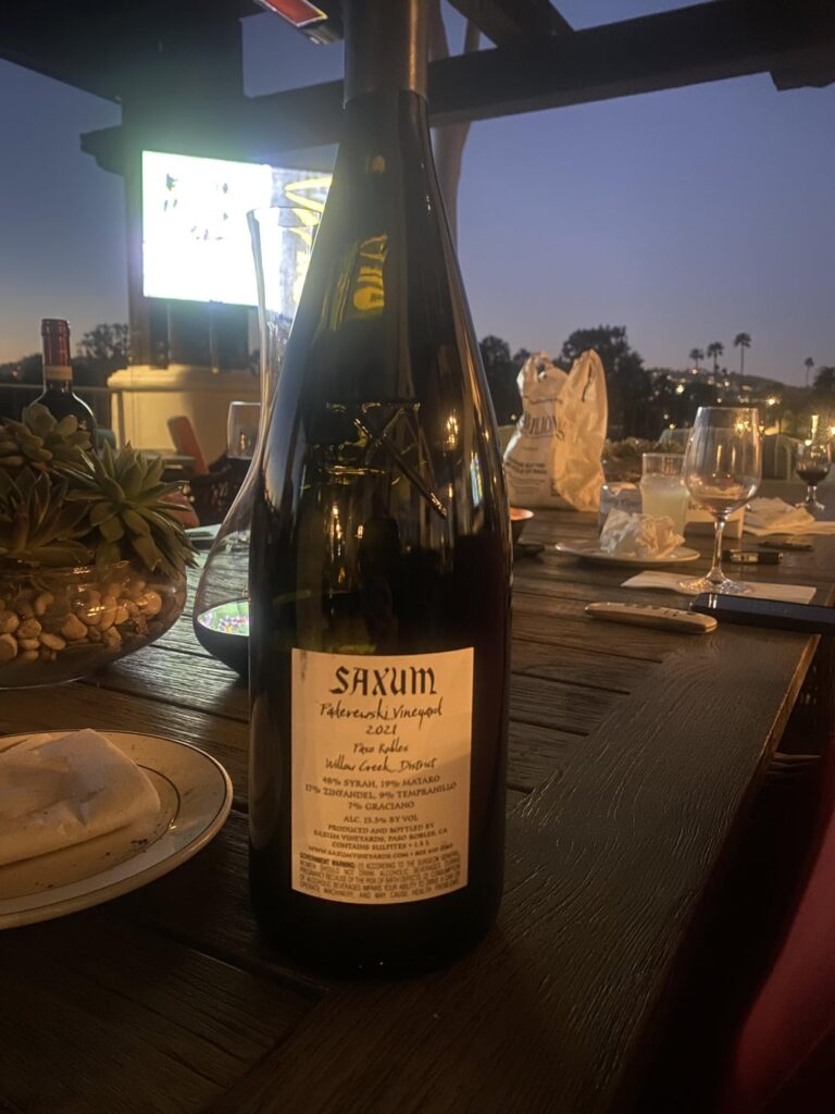 2021 Saxum "Paderewski Vineyard" Paso Robles Rhone Blend Magnum