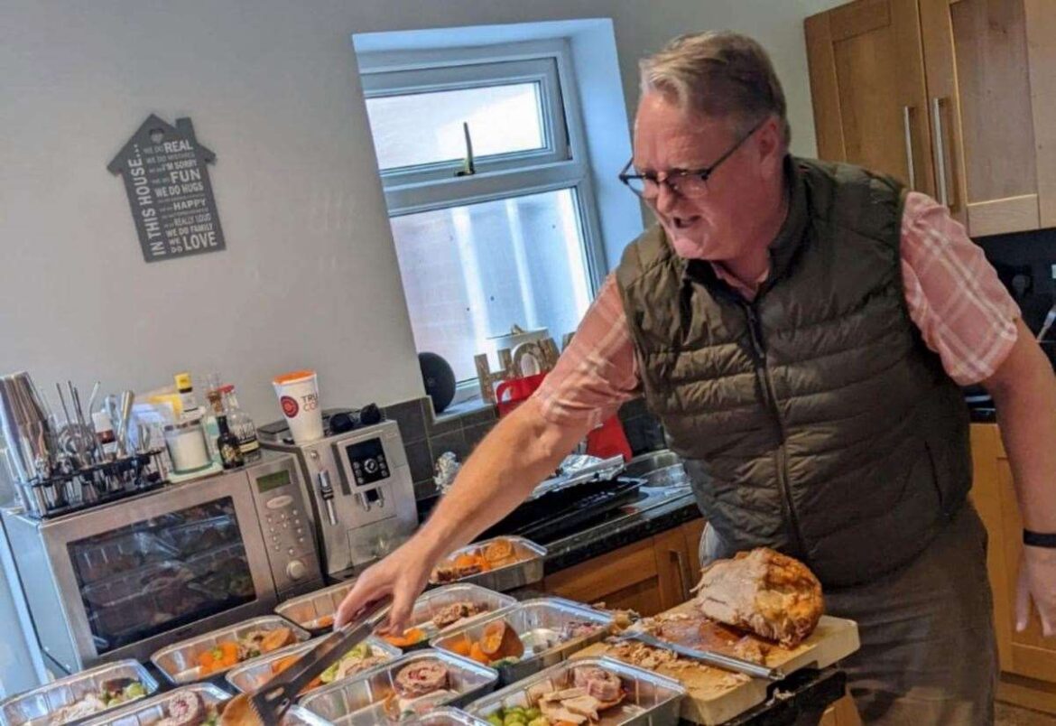 Councillor Keith Girling will continue to cook meals for pensioners at Cleveland Square Community Centre, Newark following successful Christmas dinner event