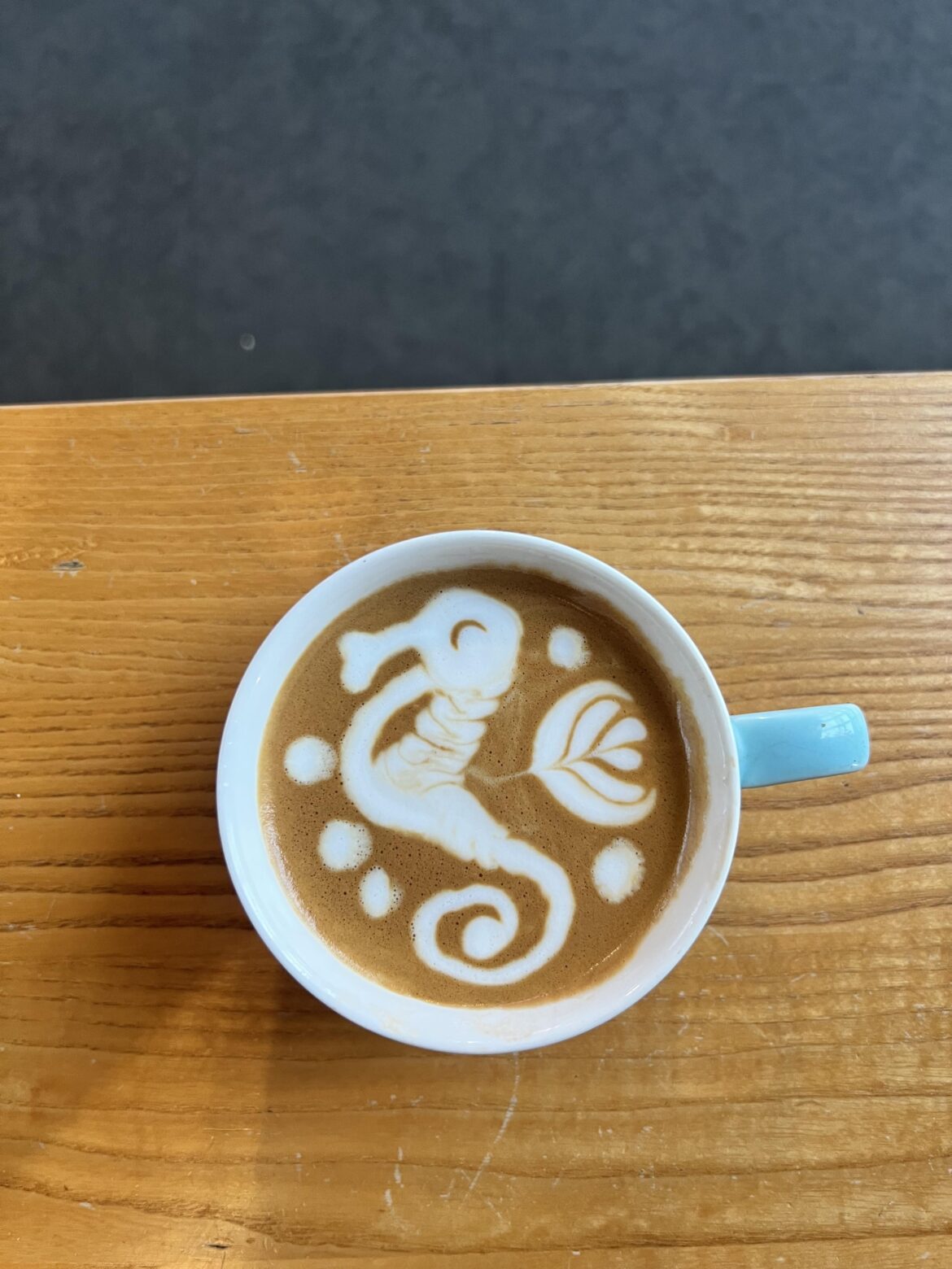 Little seahorse to start the day