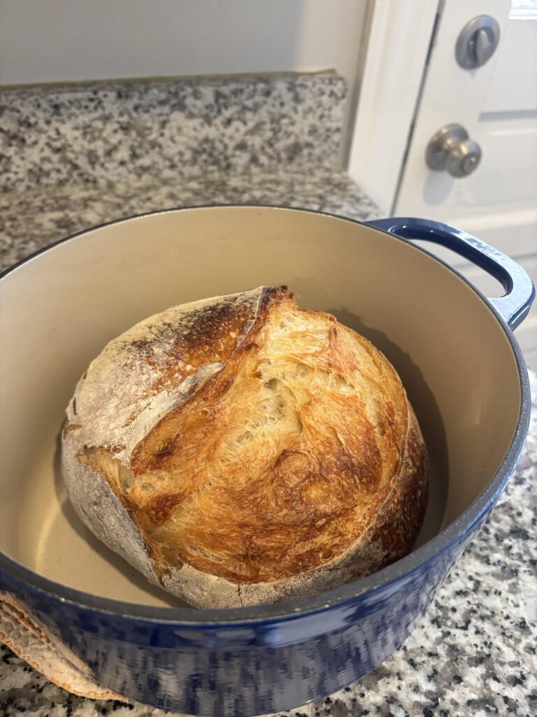My first sourdough loaf!