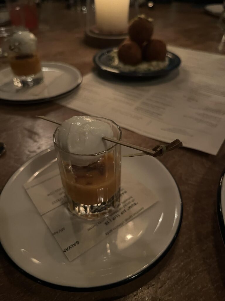 The mozzarella shooters at Monteverde are surprisingly refreshing