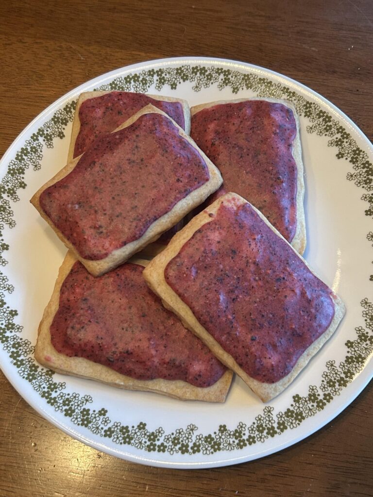 Homemade “Wildberry Poptarts”