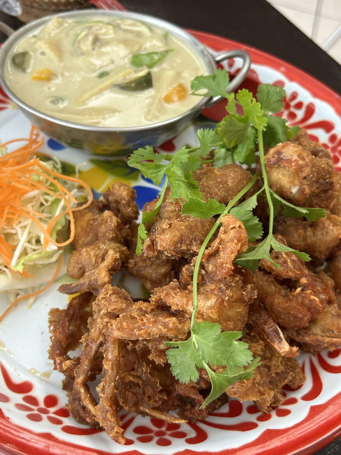 Crispy soft shell crab at Sri Siam in Valley Village - one of the best things I've ever eaten!
