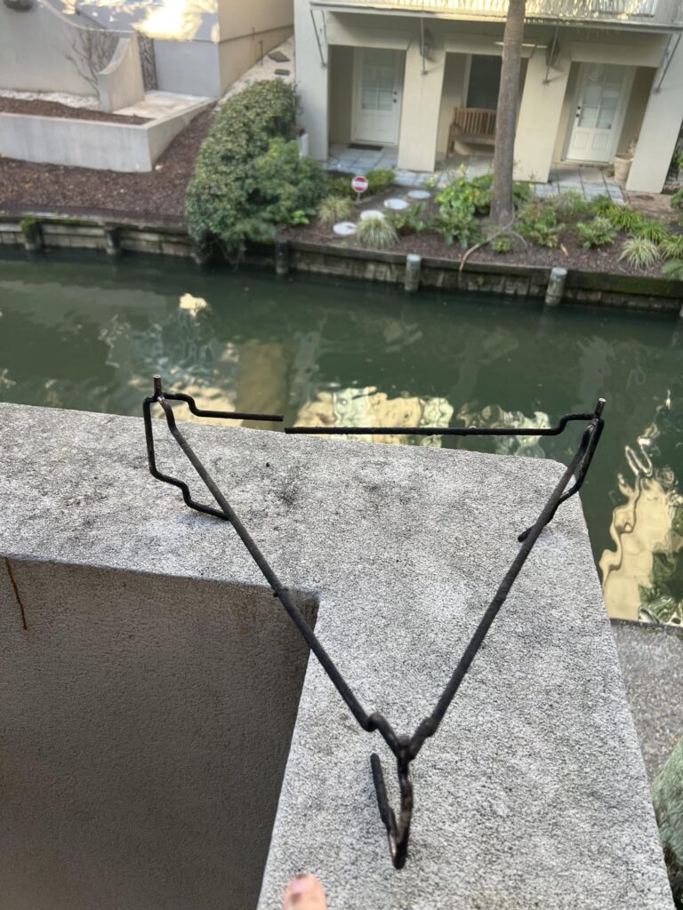 Advice for broken grate/heat deflector support