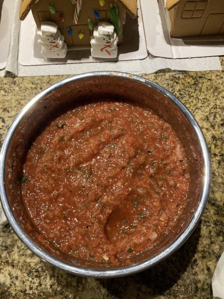 Tips on making salsa less watery?