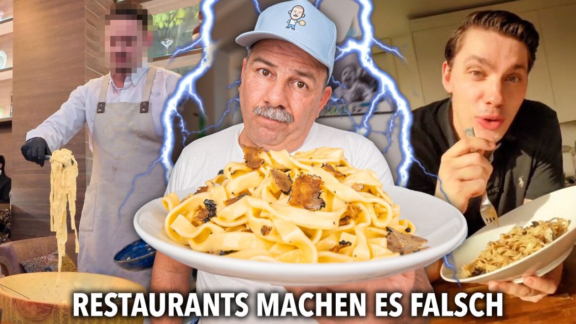 Fast JEDER macht Trüffel Pasta falsch: SO geht's richtig!