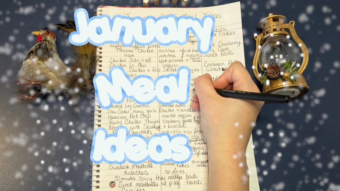 January 2025 Meal Ideas With Recipe Links January 2025 Meal Ideas With Recipe Links