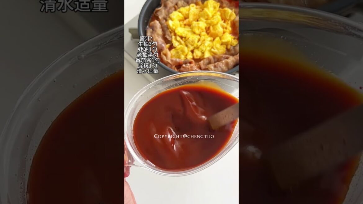 Tomato, egg and beef risotto #learntocook #easyrecipe #cooking #delicious