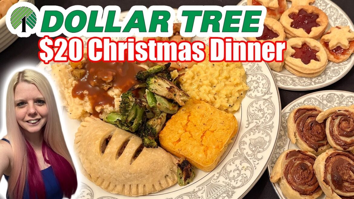 A $20 Dollar Tree Christmas Dinner A $20 Dollar Tree Christmas Dinner